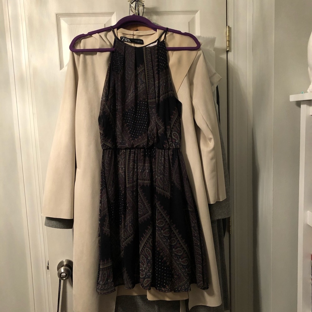 Lush flowy halter dress